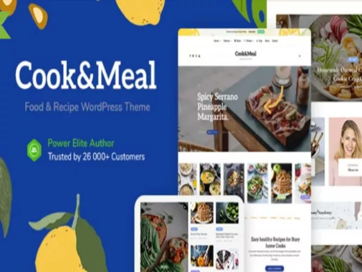 WordPress Theme Cook & Meal