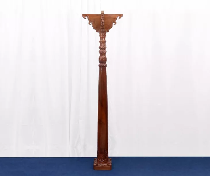 wood pillars