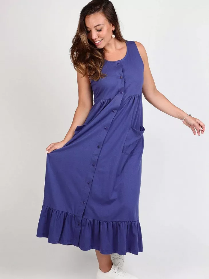 Beautiful Georgia Ruffled Tank Dress