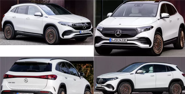Mercedes-Benz EQA 250+ electric crossover SUV