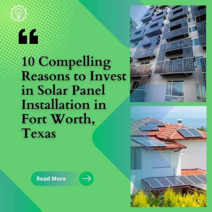  Solar Panel Installation in Fort Worth, Texas