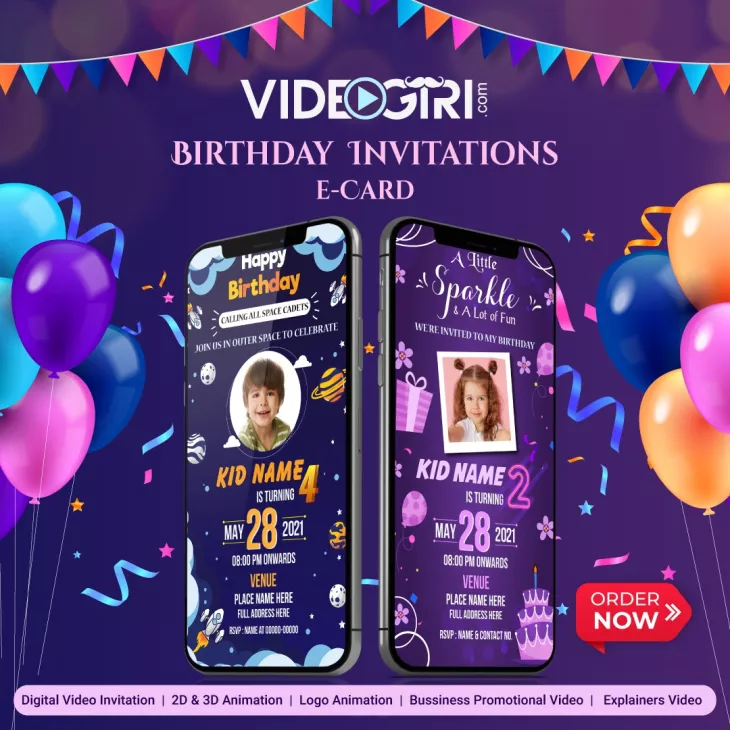birthday video maker