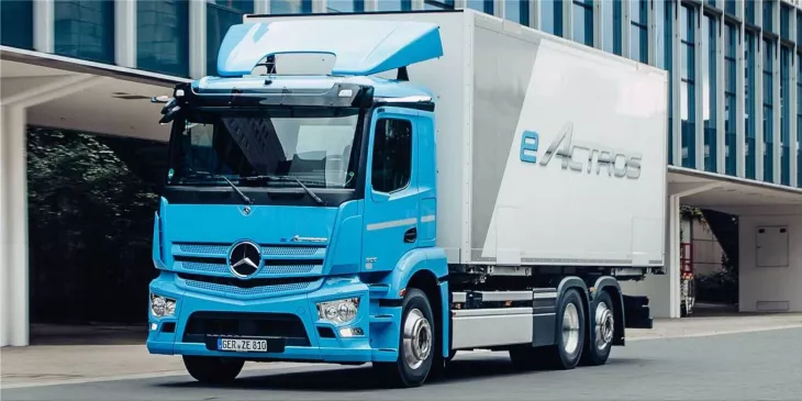Mercedes-Benz eActros electric truck