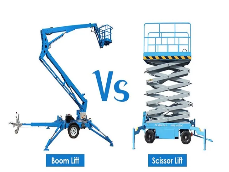 boom lift vs scissor lift