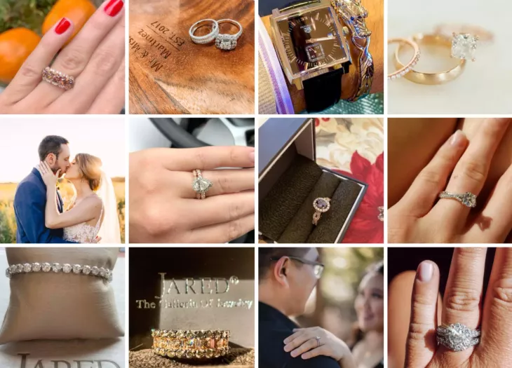 wedding rings, engagement rings