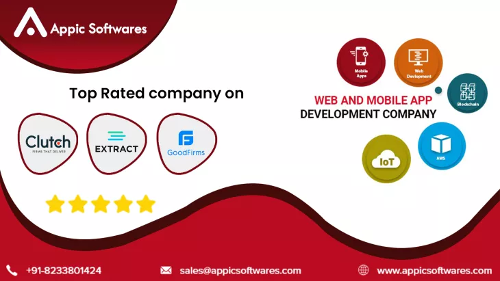 Appic Softwares services banner.