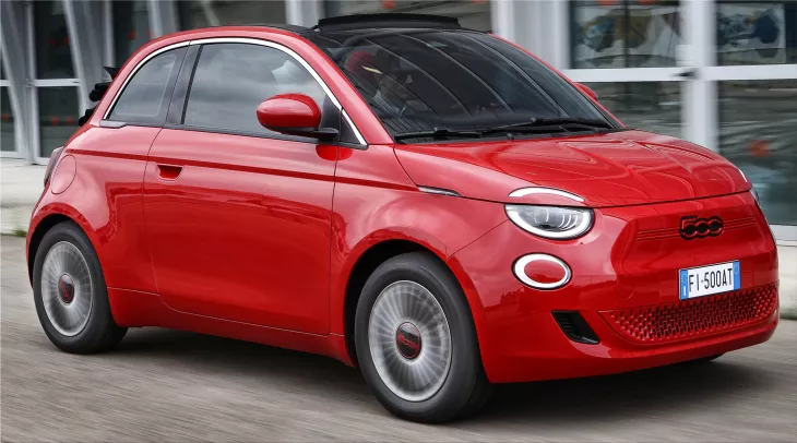 Fiat 500 electric car