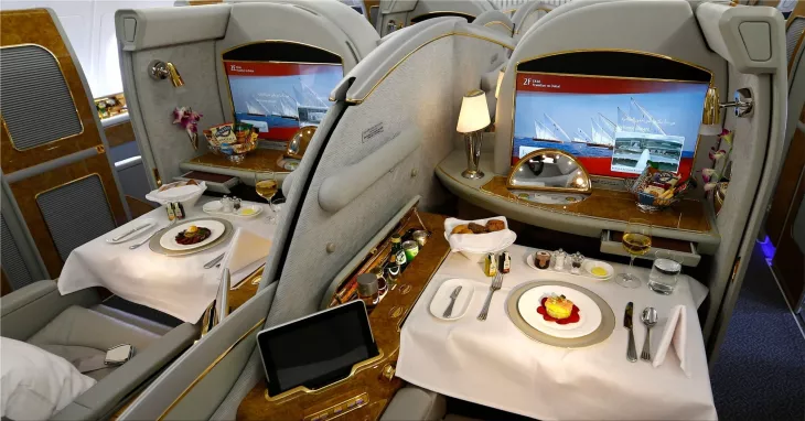 Flying Business ClassFlying Business Class