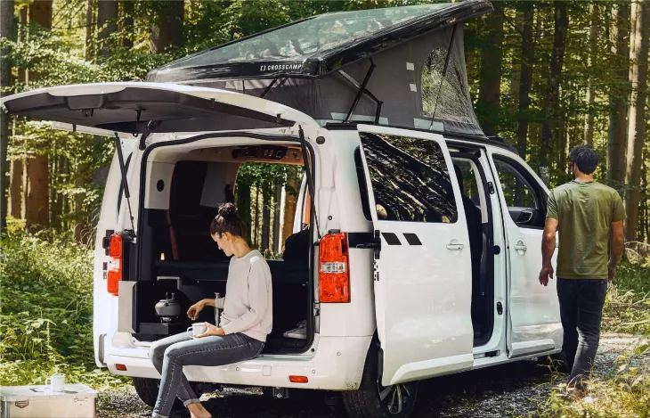 Crosscamp Flex electric van