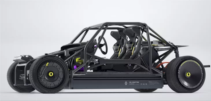 R5 Turbo 3E electric car