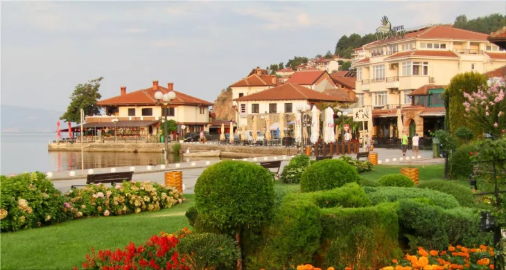 Lake Ohrid, Macedonia