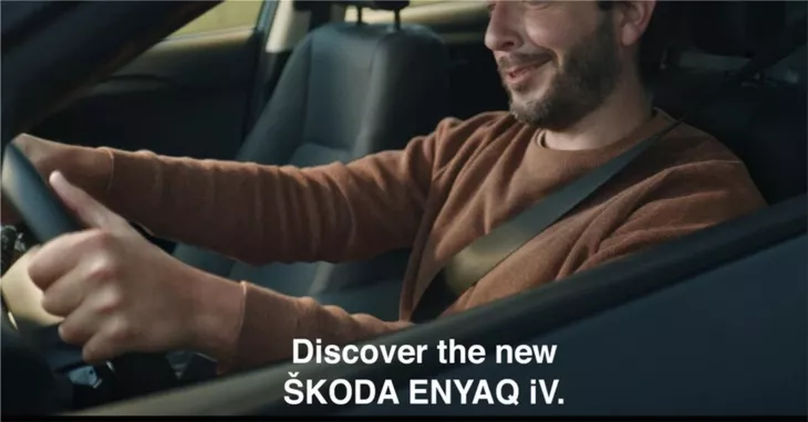 a new campaign for the ENYAQ iV