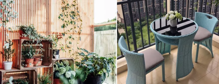 small balcony design