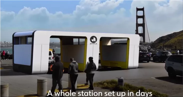 Stellantis and Ample Introduce Modular Battery Swapping Technology