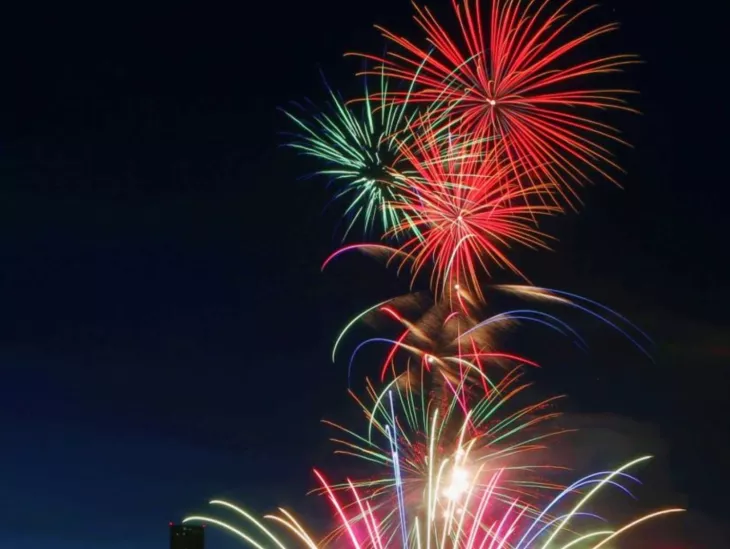 WhatsApp 2020 Fireworks option
