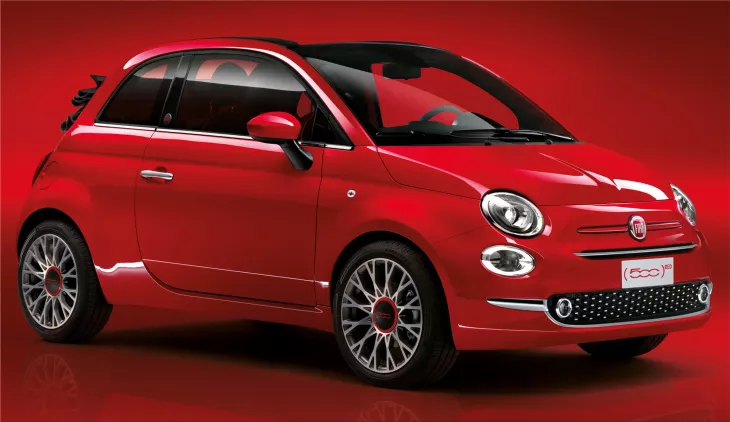 Fiat 500 electric car