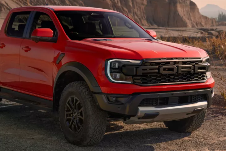 Ford's brand new Ranger Raptor has a permanent four-wheel drive