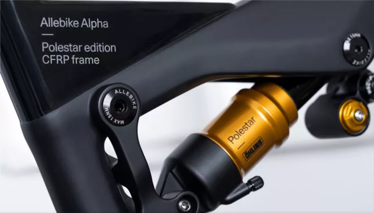 The new limited-edition mountain bike from Polestar and Allebike