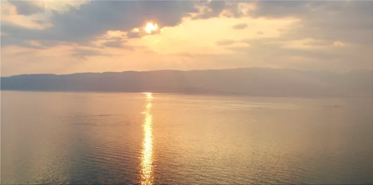 Lake Ohrid, Macedonia