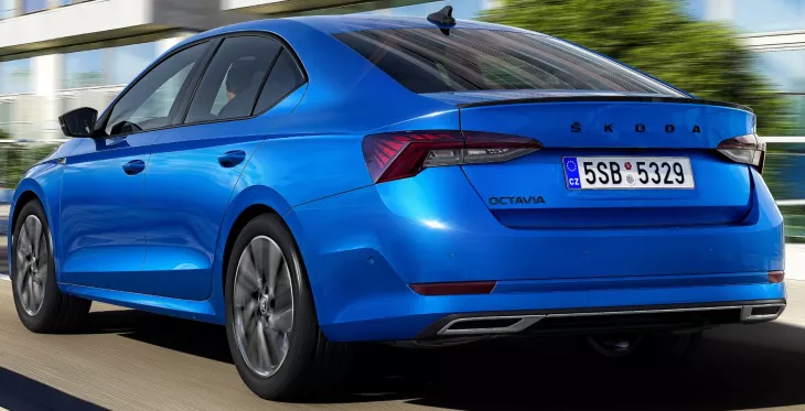 The new Skoda Octavia iV Sportline plug-in hybrid