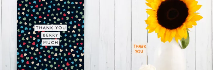 free thank you cards