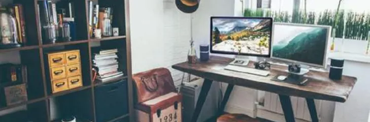 Wooden Desk Organizer