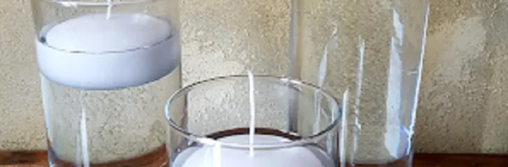 Four Simple Ways To Use Floating Candles To Decorate A Space