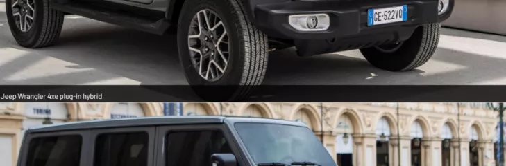 Jeep Wrangler 4xe plug-in hybrid
