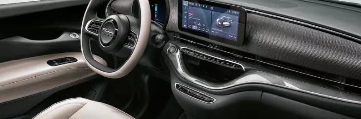 Fiat 500e electric city car