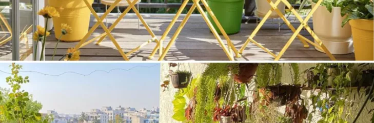 Small balcony design ideas