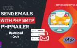 Send Emails with PHP SMTP PHPMailer