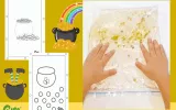 Golden Sensory Bags for Kids 